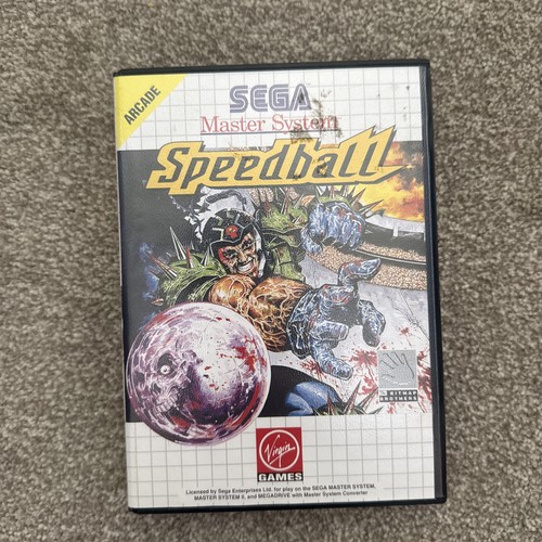 Sega master system speedball - sega,