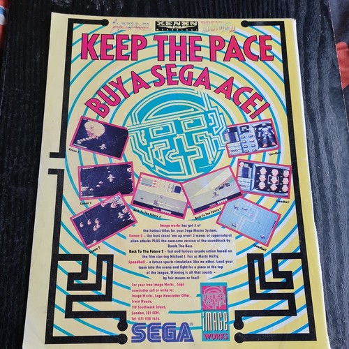 Sega xenon speedball - xenon, back