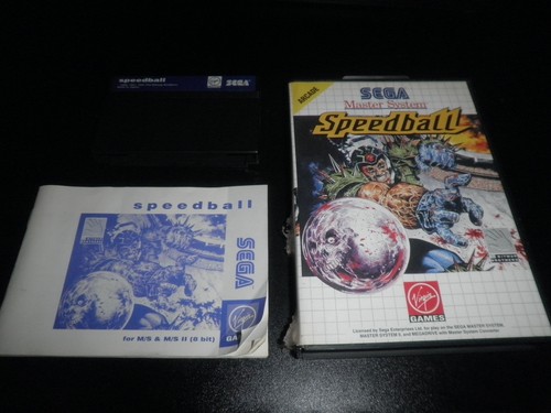 Master system speedball - speedball,