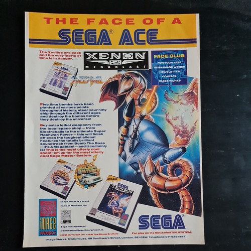 Sega master system speedball - sega,