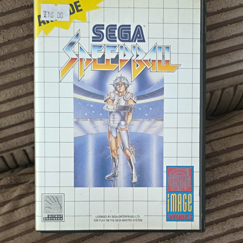 Gioco speedball sega master - gioco,