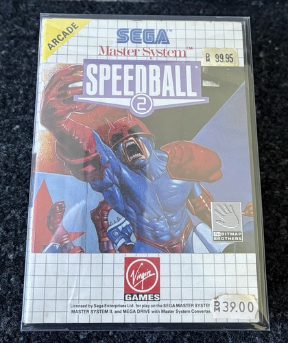 Sega master system speedball - master,