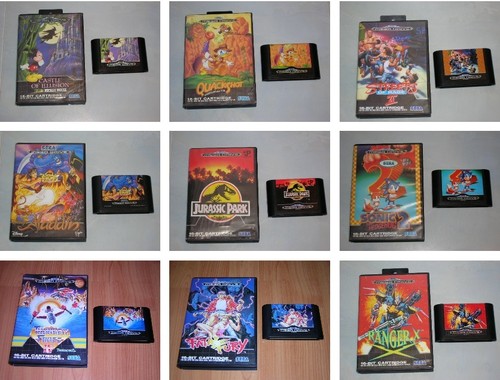 Sega mega drive juegos - sega,