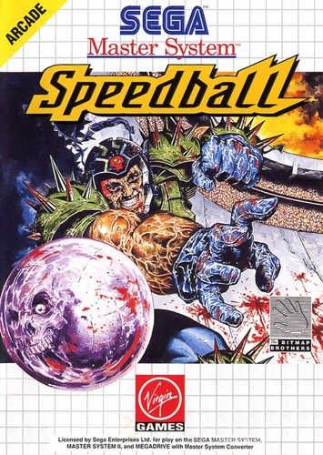 Sega master system speedball - sega,