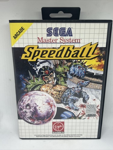 Speedball sega master - master, system