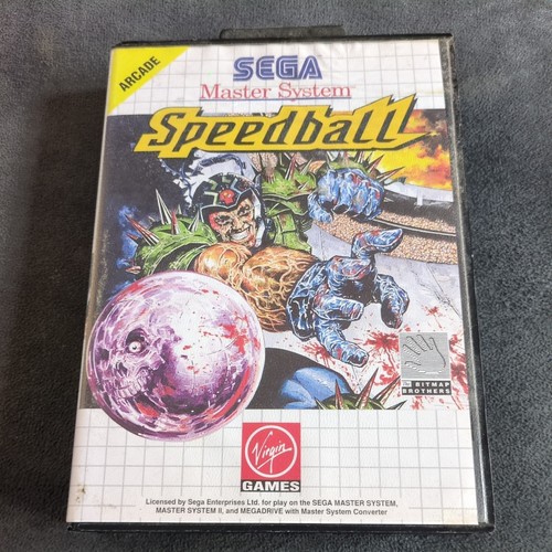 Gioco speedball sega master - speedball,