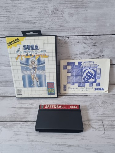 Sega master system speedball - sega,
